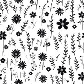 Polaire Couverture botanique personnalisée monochrome mini