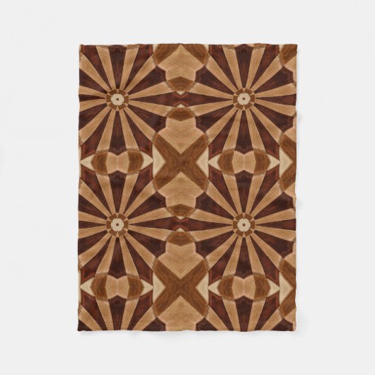 Polaire Couverture Brown (Devant)