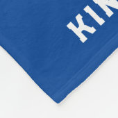 Polaire Couverture cadeau de soccer personnalisée (Coin)