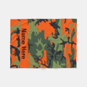 Polaire Couverture Camo - Couverture Chien - Chasse Cadeau (Devant (Horizontal))