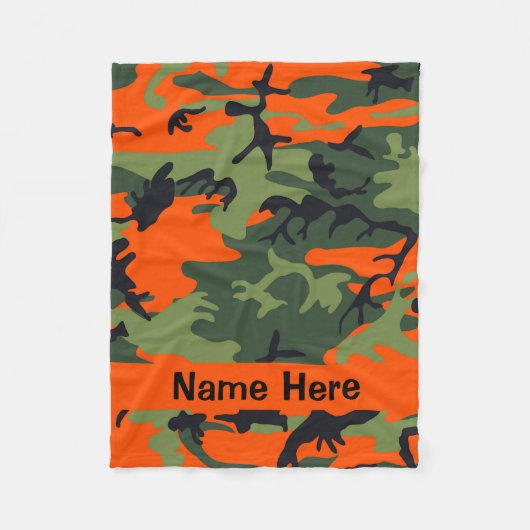 Polaire Couverture Camo - Couverture Chien - Chasse Cadeau (Devant)