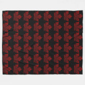 Polaire Couverture Canada Cool Canada Fleece Blanket (Devant (Horizontal))