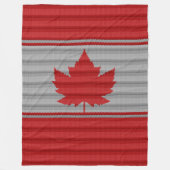 Polaire Couverture Canada Couverture en molleton souvenir (Devant)