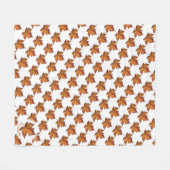 Polaire Couverture Canada Maple Leaf Souvenir (Devant (Horizontal))