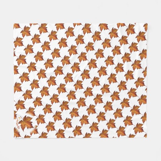 Polaire Couverture Canada Maple Leaf Souvenir (Devant (Horizontal))
