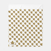Polaire Couverture Canada Maple Leaf Souvenir (Devant)