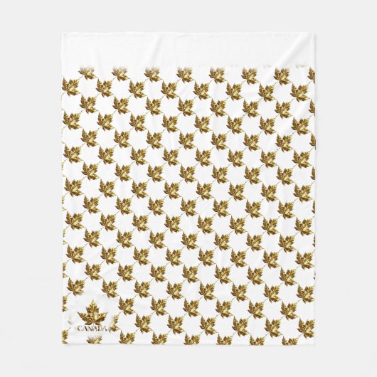 Polaire Couverture Canada Maple Leaf Souvenir (Devant)