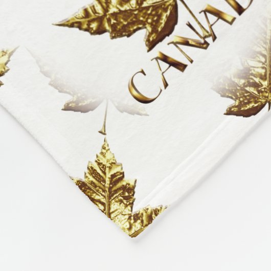 Polaire Couverture Canada Maple Leaf Souvenir (Coin)