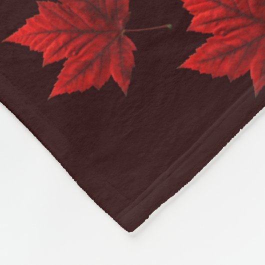 Polaire Couverture Canada - Pavillon du Canada - Couvertur (Coin)