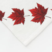 Polaire Couverture Canada - Pavillon du Canada - Couvertur (Coin)