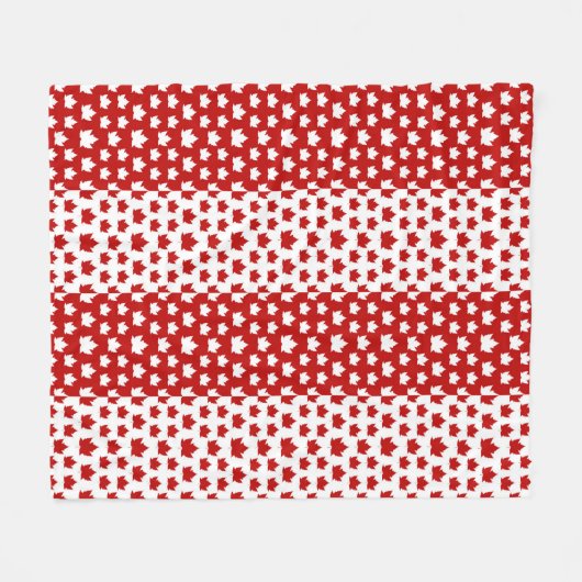 Polaire Couverture Canada Souvenir Fleece (Devant (Horizontal))