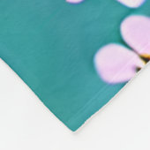 Polaire Couverture cerise en fleurs (Coin)