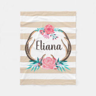 Polaire Couverture chic personnalisée d'ouatine