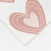 Polaire Couverture Coeur Motif - Adorable & Soft Thon (Coin)