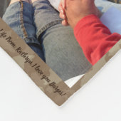 Polaire Couverture Collage de photos (Coin)