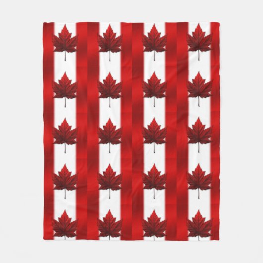 Polaire Couverture couvrante de souvenir de drapeau du (Devant)