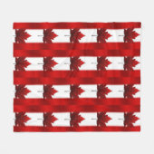 Polaire Couverture couvrante de souvenir de drapeau du (Devant (Horizontal))