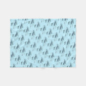 Polaire Couverture couvrante d'ouatine d'art de baleine de (Devant (Horizontal))