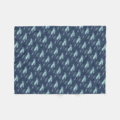 Polaire Couverture couvrante d'ouatine d'art de baleine de (Devant (Horizontal))