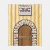 Polaire Couverture couvrante d'ouatine d'entrée principale (Devant)