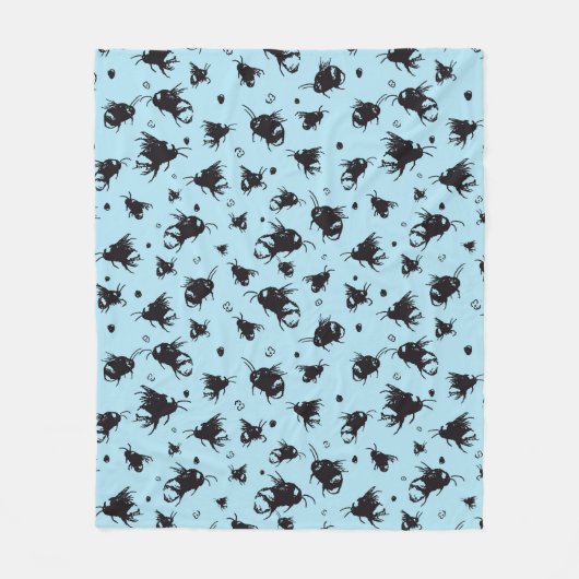 Polaire Couverture d'abeilles | Cadeau d'anniversaire conf (Devant)