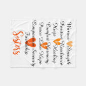 Polaire Couverture d'affirmations de soeurs de RSD (Devant (Horizontal))
