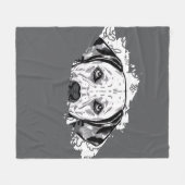 Polaire Couverture dalmate (Devant (Horizontal))