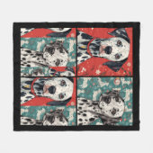 Polaire Couverture dalmate (Devant (Horizontal))
