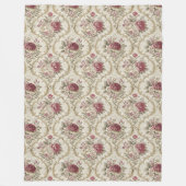 Polaire Couverture Damas opulente au charme victorien rich (Devant)