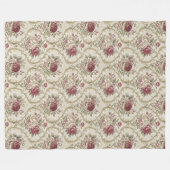 Polaire Couverture Damas opulente au charme victorien rich (Devant (Horizontal))