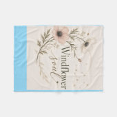 Polaire Couverture d'âme Windflower (Devant (Horizontal))