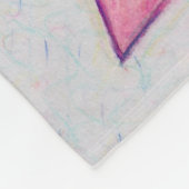 Polaire Couverture d'art du ruban de sensibilisation au ca (Coin)