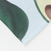 Polaire couverture d'avocats aquarelle (Coin)