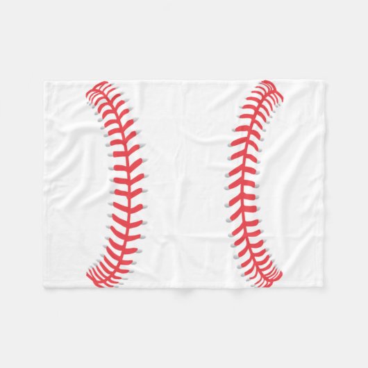 Polaire Couverture de base-ball (Devant (Horizontal))