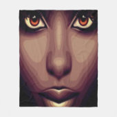 Polaire Couverture de beauté Brown (Devant)