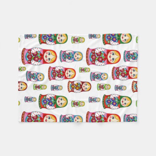 Polaire Couverture de bébé de Babushka (Devant (Horizontal))