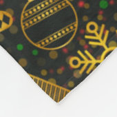 Polaire couverture de bonhomme de neige en or (Coin)