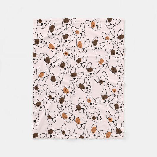 Polaire Couverture de Bulldog en France (Devant)