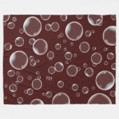 Polaire Couverture de bulle - Bulles flottantes lancer (Devant (Horizontal))