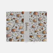 Polaire Couverture De Café Confortable Pour Sips Relaxants (Devant (Horizontal))