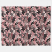 Polaire Couverture de camouflage rose pour la Com élégante (Devant (Horizontal))