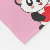 Polaire Couverture de chasse Kawaii Panda pour enfants (Coin)