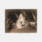 Polaire couverture de chat (Devant (Horizontal))