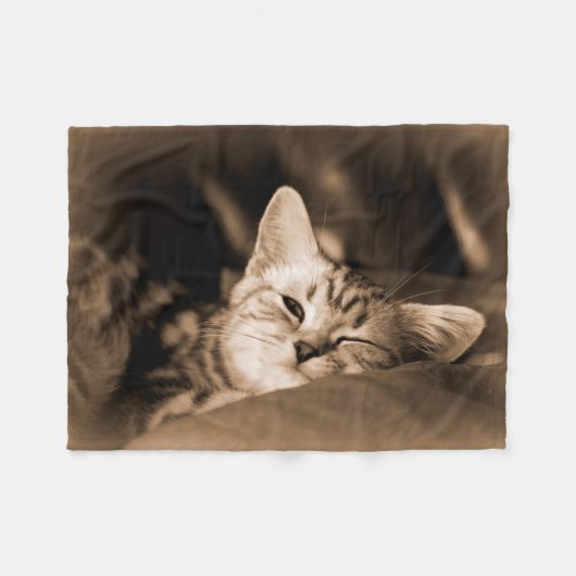 Polaire couverture de chat (Devant (Horizontal))