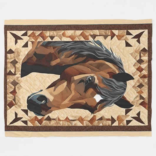 Polaire Couverture de cheval (Devant (Horizontal))