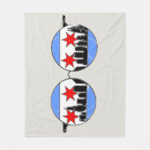 Polaire couverture de chicaGOggles (Devant)