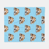 Polaire Couverture de chien Beagle endormi (Devant (Horizontal))