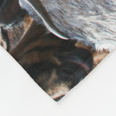 Polaire Couverture de chien de bébé de jet d'ouatine de (Coin)