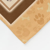 Polaire Couverture de chien de boîte personnalisée, (Coin)