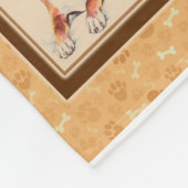 Polaire Couverture de chien de boîte personnalisée, cadeau (Coin)